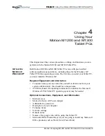 Preview for 31 page of Motion Computing M1200 User Manual