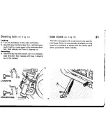 Preview for 22 page of MOTO GUZZI V 35 Owner'S Manual