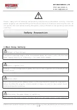 Preview for 4 page of MOTOMA DSE-LFP51.2V50A-16sLFP36115185-50A-PB50-MC-CO07-M21A Manual