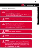 Preview for 5 page of Motomaster ELIMINATOR 140-0050-6 Instruction Manual