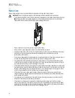 Preview for 12 page of Motorola solutions APX 900 User Manual