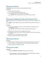 Preview for 17 page of Motorola solutions APX 900 User Manual