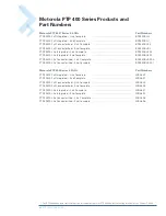 Preview for 43 page of Motorola 5701BHDD - Canopy PTP 58100 Lite User Manual