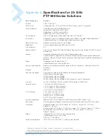 Preview for 56 page of Motorola 5701BHDD - Canopy PTP 58100 Lite User Manual