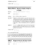 Preview for 41 page of Motorola 68000 Instruction Set