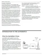 Preview for 4 page of Motorola AlphaMate II Operator'S Manual