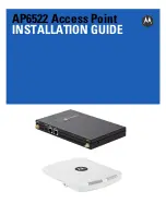 Preview for 1 page of Motorola AP6522 Installation Manual