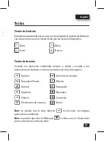 Preview for 40 page of Motorola BLUETOOTH KEYBOARD Manual