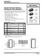 Preview for 443 page of Motorola CMOS Logic Manual