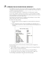 Preview for 21 page of Motorola DCH6416 User Manual