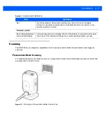 Preview for 31 page of Motorola DS9208-1D Product Reference Manual