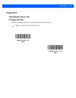 Preview for 213 page of Motorola DS9208-1D Product Reference Manual