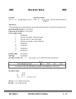 Preview for 207 page of Motorola DSP96002 User Manual