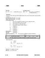 Preview for 208 page of Motorola DSP96002 User Manual