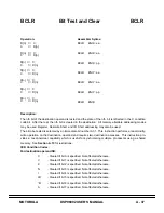 Preview for 225 page of Motorola DSP96002 User Manual