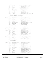 Preview for 682 page of Motorola DSP96002 User Manual