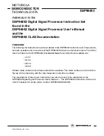 Preview for 853 page of Motorola DSP96002 User Manual