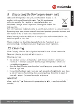 Preview for 27 page of Motorola EASE34-4 User Manual