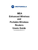 Motorola EWR6300 User Manual preview