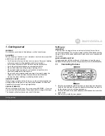 Preview for 5 page of Motorola H101 User Manual