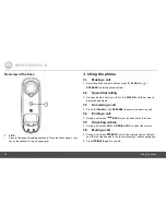 Preview for 12 page of Motorola H201 User Manual