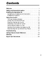 Preview for 5 page of Motorola HF850 - Deluxe Bluetooth Car Motomanual