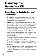 Preview for 8 page of Motorola HF850 - Deluxe Bluetooth Car Motomanual