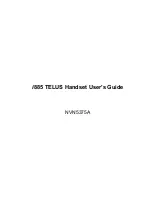 Preview for 1 page of Motorola i885 Telus User Manual