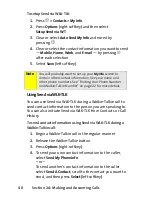 Preview for 62 page of Motorola ic402 Phone Manual