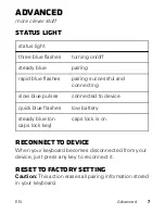 Preview for 9 page of Motorola KZ450 Wireless Keyboard w Device Stand Getting Started Manual