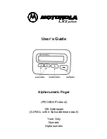 Preview for 13 page of Motorola LX2 plus User Manual