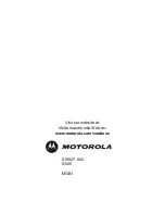 Preview for 78 page of Motorola MA3150 Series User Manual