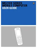 Preview for 1 page of Motorola MC21XX SERIES User Manual