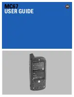 Preview for 1 page of Motorola MC67 User Manual