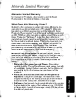 Preview for 66 page of Motorola MD790 Series User Manual