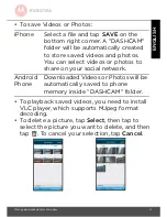 Preview for 21 page of Motorola MDC10W User Manual