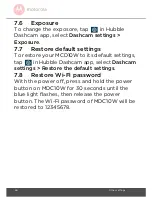 Preview for 26 page of Motorola MDC10W User Manual