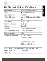 Preview for 35 page of Motorola MDC10W User Manual