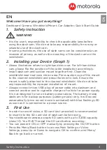 Preview for 3 page of Motorola MDC300GW Quick Start Manual