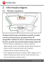 Preview for 62 page of Motorola MDC500GW Quick Start Manual