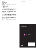 Preview for 16 page of Motorola MOTOZINE ZN5 Getting Started Manual