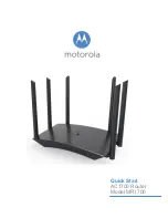 Motorola MR1700 Quick Start Manual preview