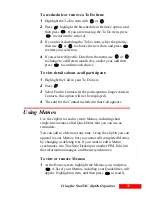 Preview for 27 page of Motorola Organizer User Manual