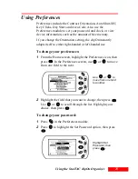 Preview for 31 page of Motorola Organizer User Manual