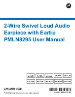 Motorola PMLN8295 User Manual preview