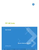 Preview for 1 page of Motorola PTP 600 Series User Manual