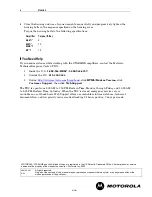 Preview for 8 page of Motorola RF Amplifier Quick Start Manual