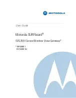 Motorola SURFboard SVG2501 User Manual preview