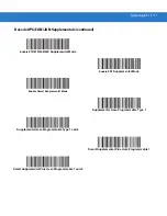 Preview for 147 page of Motorola Symbol LS3008 Product Reference Manual