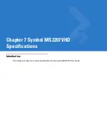 Preview for 75 page of Motorola Symbol MiniScan MS1207FZY Integration Manual